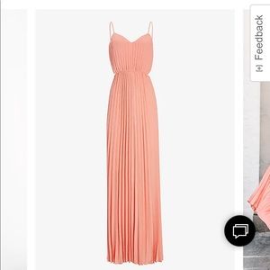 Brand new pleaded express maxi dress!